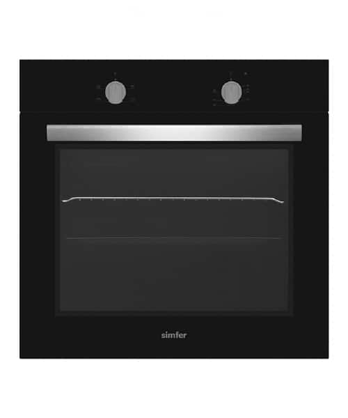 simfer-built-in-black-single-electric-fan-oven-portway-online